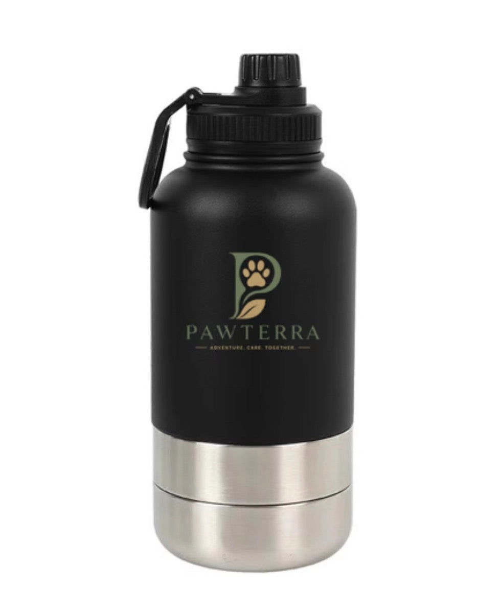 Pawterra Premium 3-in-1 Dog Hydration Bottle