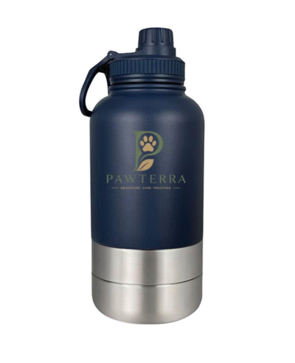 Pawterra Premium 3-in-1 Dog Hydration Bottle