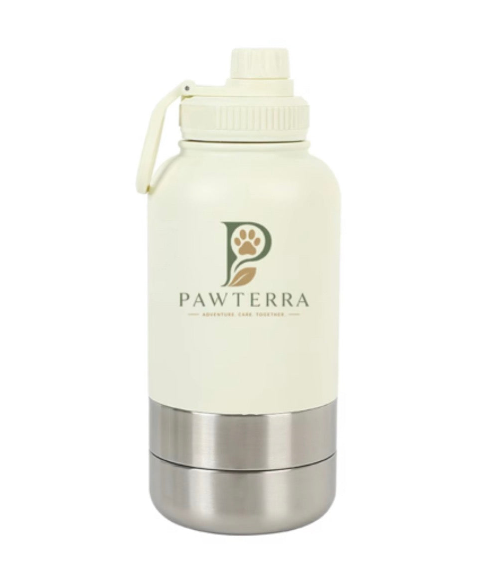 Pawterra Premium 3-in-1 Dog Hydration Bottle